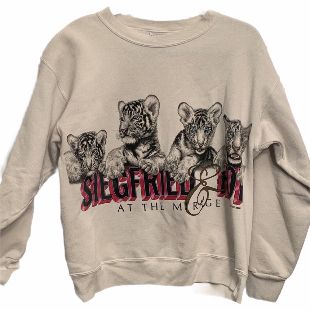 Vintage Siegfried and Roy crew neck